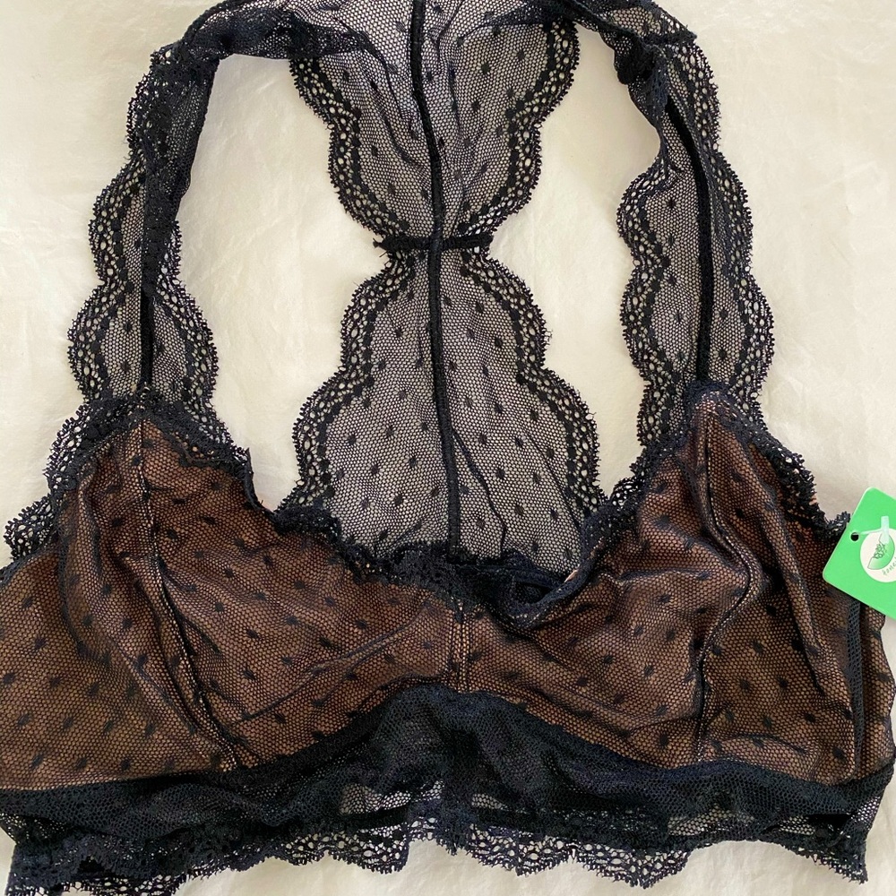 Black lace bralet brand new from Honeydew ASOS